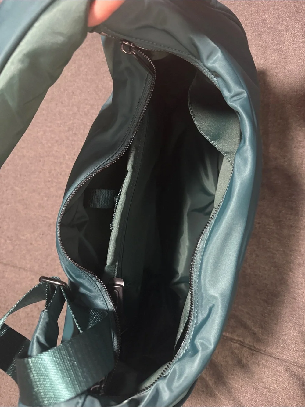 lululemon athletica Teal Shoulder Hobo Bag